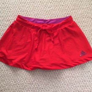 Adidias tennis or golf athletic skirt/skort
